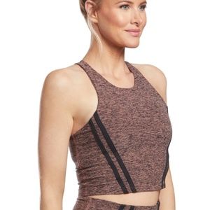 Beyond yoga Stripe Down Cropped tank top Size M